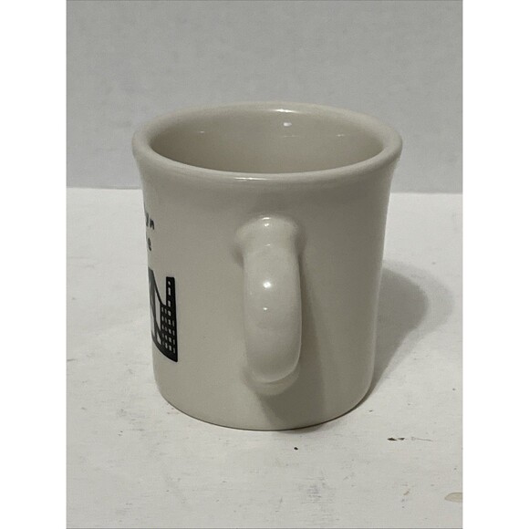Rare HTF Homer Laughlin Fishs Eddy Brooklyn Bridge Diner Coffee Mug 10 Oz - Picture 4 of 6